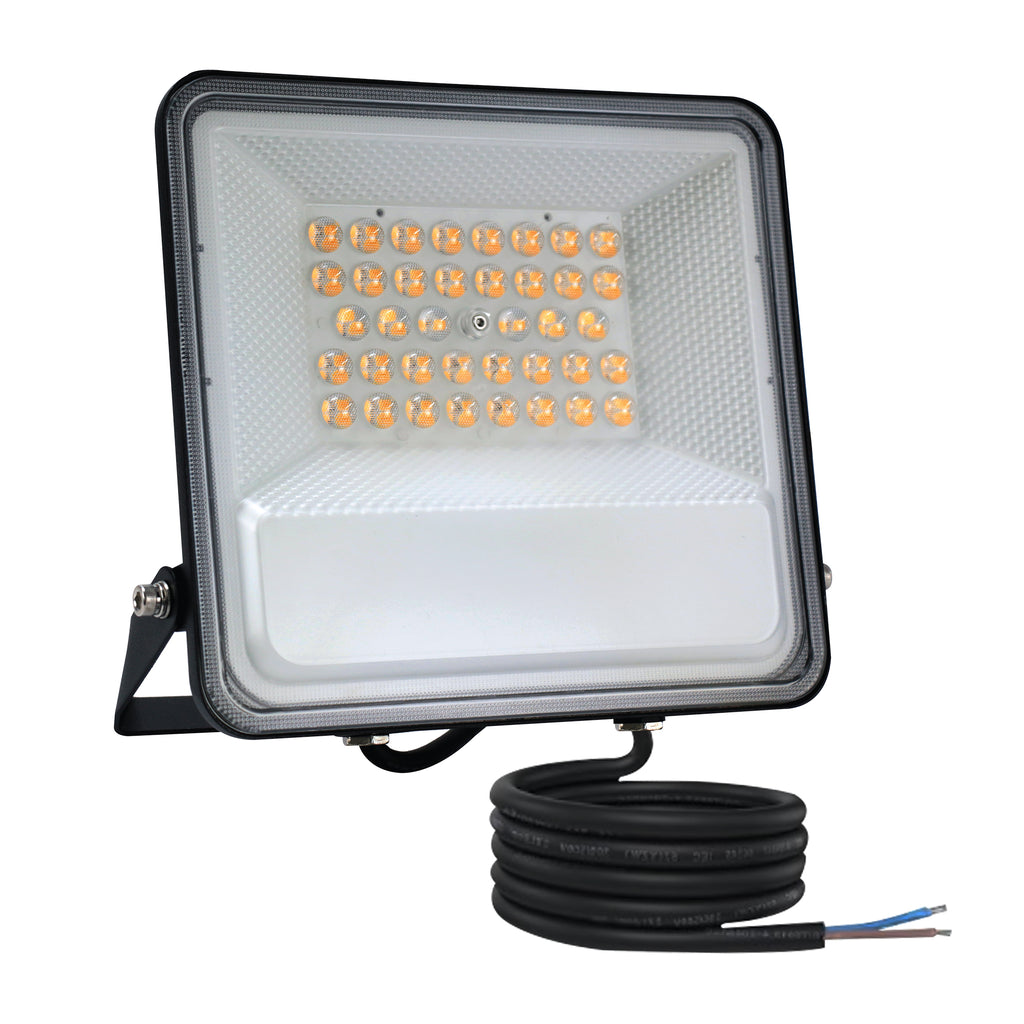 Optical Lens 100W Floodlight, 13500lm, 4000K, Non-PIR, IP65