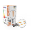 2.5W LED Filament, Golf, E14, 250lm, Non-Dim, 2700K3