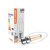 2.5W LED Filament, Candle, B22, 250lm, Non-Dim, 2700K3