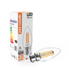 4.5W LED Filament, Candle, B22, 470lm, Non-Dim, 2700K3