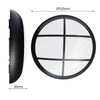 3CCT Bulkhead Bezel, Grill Black, IP65, B3 SERIES4