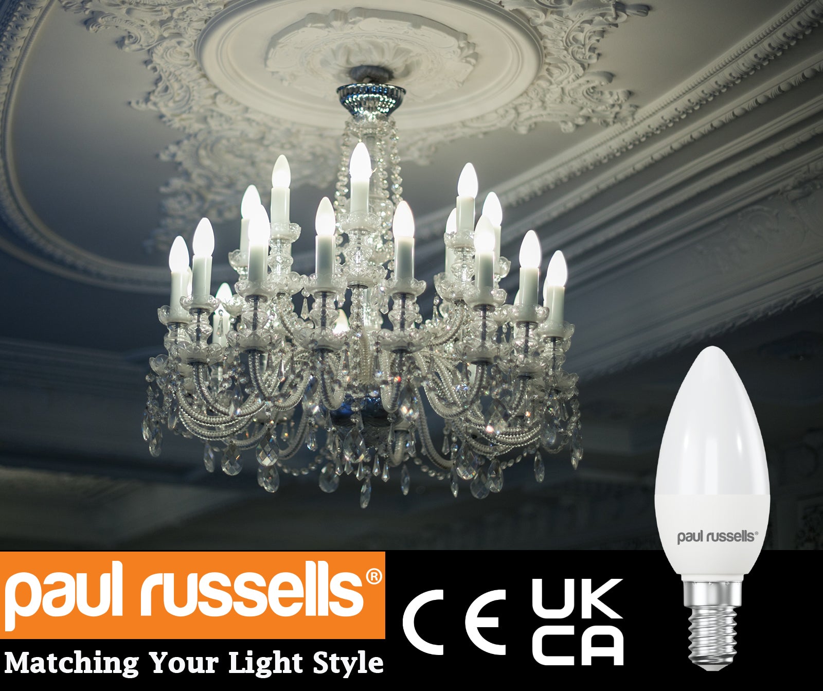 LED Candle 4.9W (40w), SES/E14, 470 Lumens, Day Light(6500K), 240V