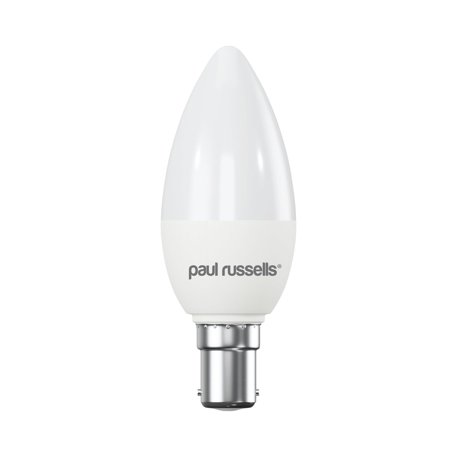 LED Candle 4.9W (40w), SBC/B15, 470 Lumens, Warm White(2700K), 240V