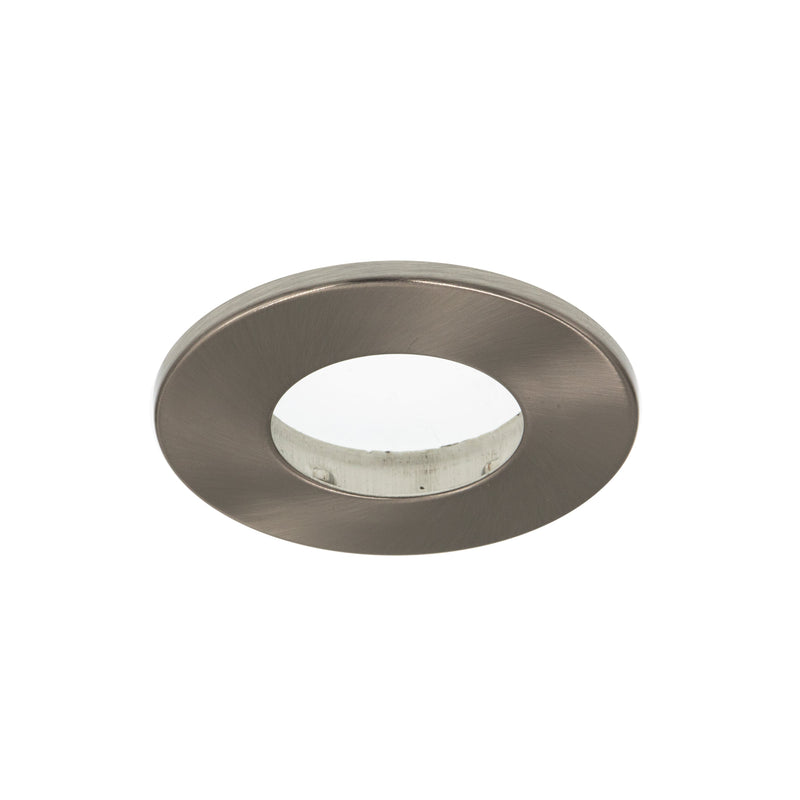 Fire Rated Downlight Bezel, Satin Nickel, IP65