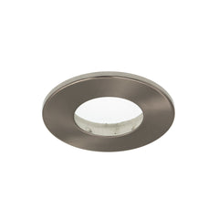 Fire Rated Downlight Bezel, Satin Nickel, IP65 