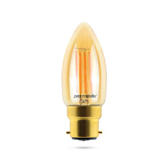 4.5W LED Filament, Candle, B22, 423lm, Dim, 2200K 