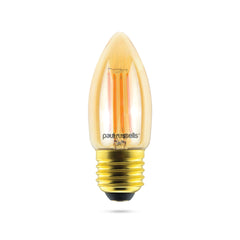 4.5W LED Filament, Candle, E27, 423lm, Dim, 2200K 