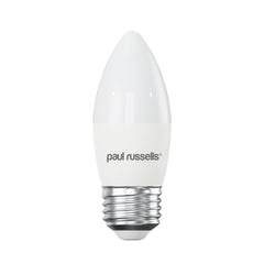 6.5W LED Candle, E27, 806lm, Non-Dim, 6500K 
