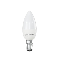 6.5W LED Candle, E14, 806lm, Non-Dim, 6500K 