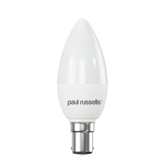4.9W LED Candle, B15, 470lm, Non-Dim, 6500K 
