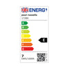 7W LED Filament, GLS, B22, 806lm, Non-Dim, 2700K6