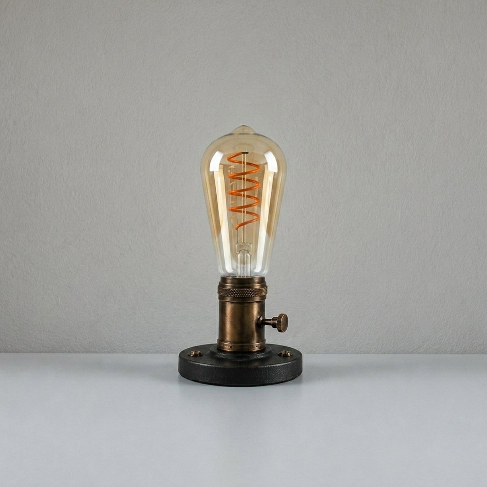 4W LED ST64, E27, 250lm, Dimmable, 1800K