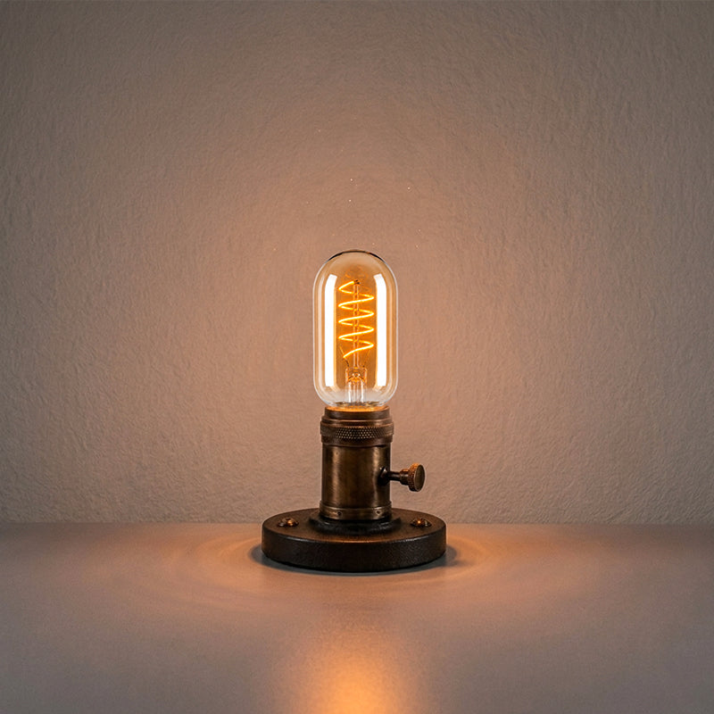 4W LED T45, E27, 250lm, Dimmable, 1800K Lit
