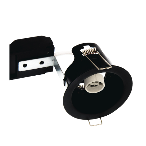Fire Rated Downlight, Bezel & Lamp  Not Included, IP20