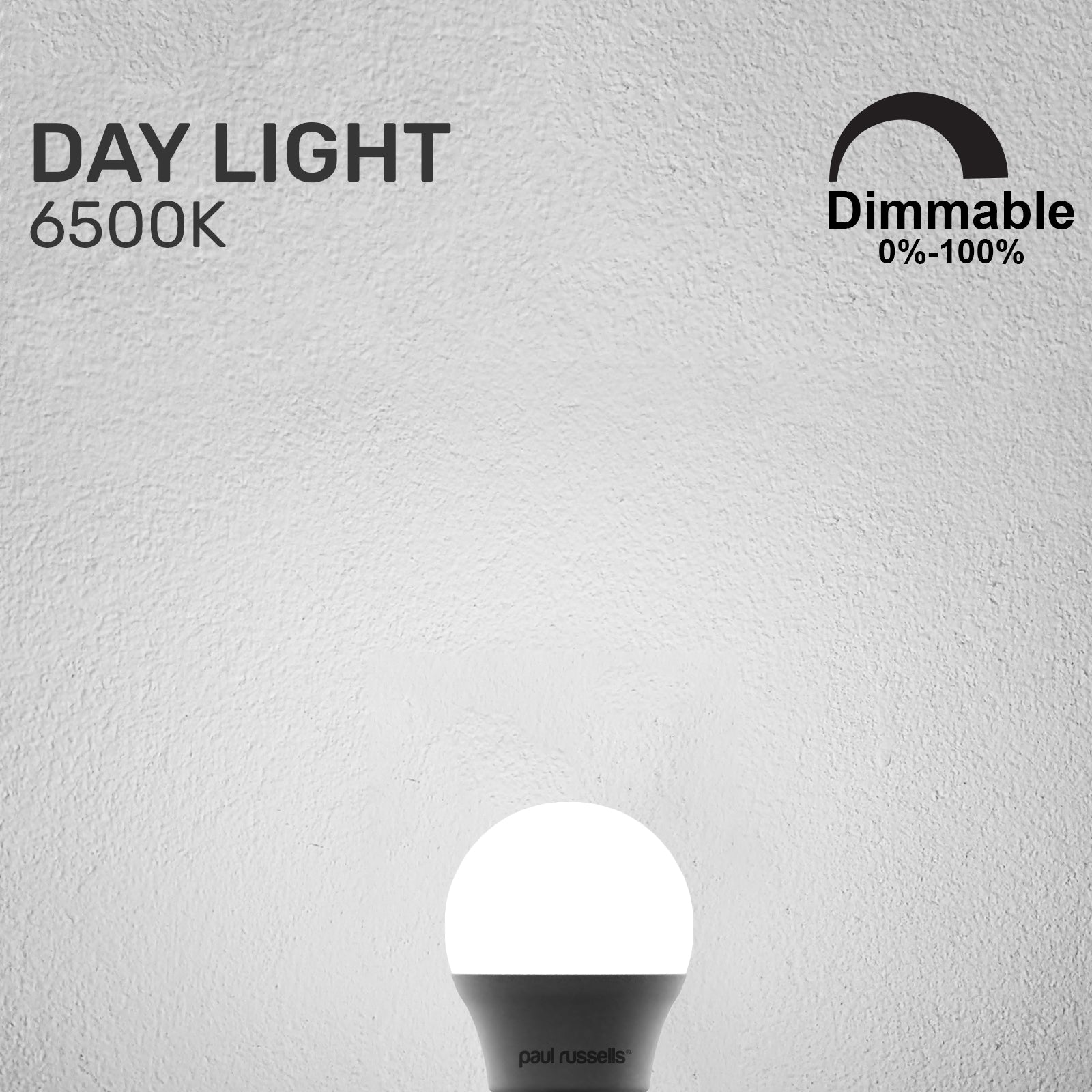 LED Dimmable Golf 5.5W (40w), ES/E27, 470 Lumens, Day Light(6500K), 240V
