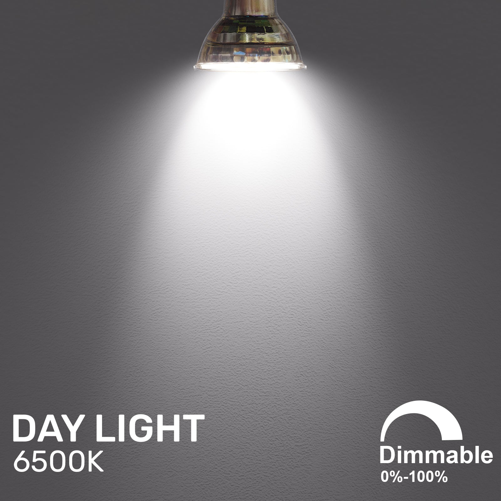 LED Dimmable L006 Spotlight 4.5W (50w), GU10, 345 Lumens, Day Light(6500K), 240V