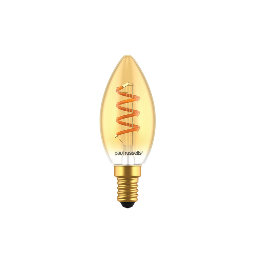 2.5W LED candle, E14, 135lm, Non-Dim, 1800K
