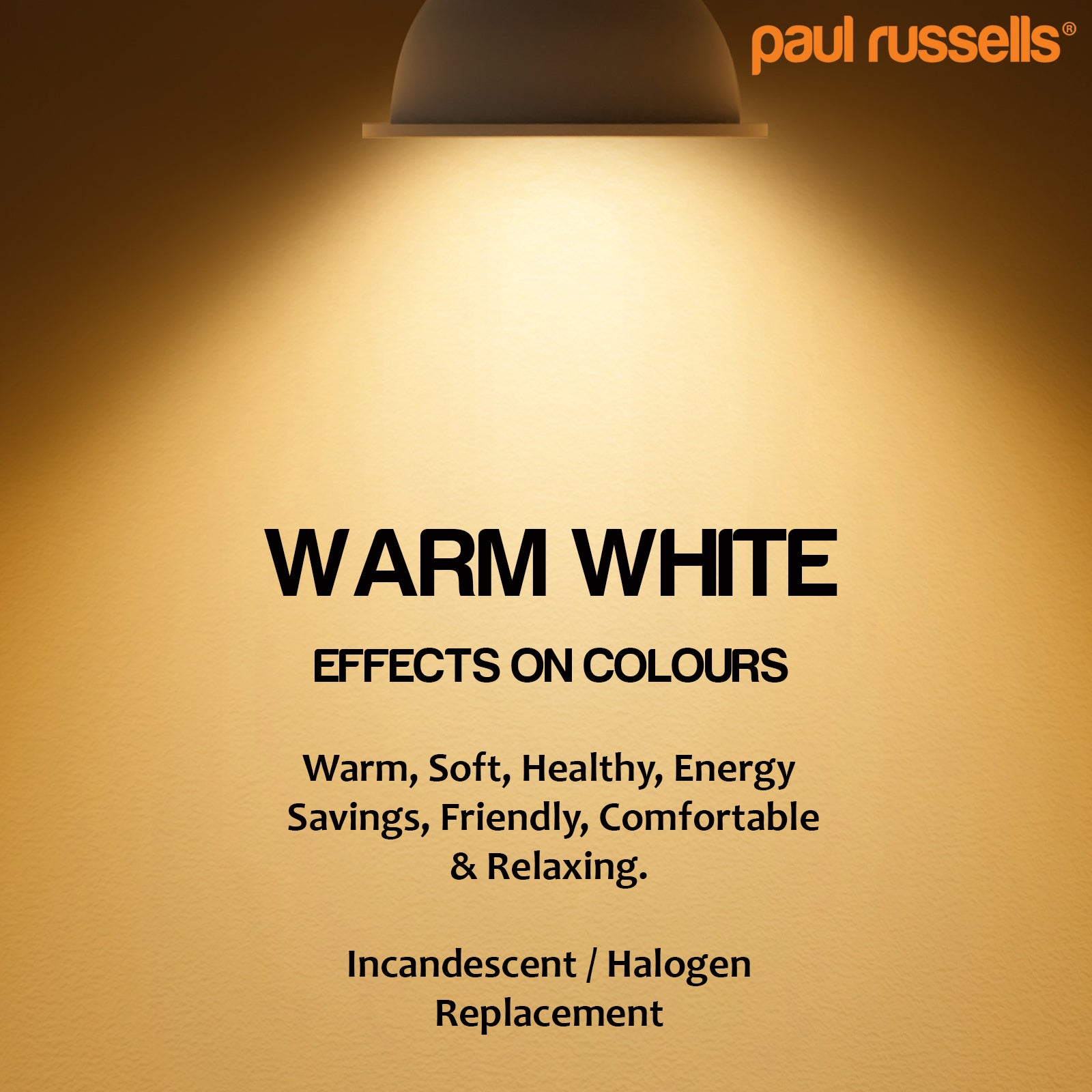 LED 4W (40w) Spotlight, GU10, 340 Lumens, Warm White(2700K), 240V